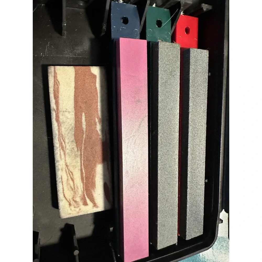 Lansky Standard Precision 3-Stone Knife Sharpening System LKC03 Made In USA